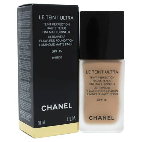 chanel le teint ultra 30 beige|Chanel ultra le teint velvet.